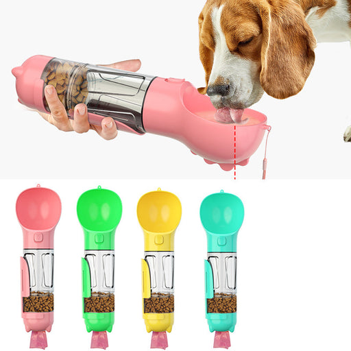 1 Poop Dispenser Puppy Pet Travel Drinking Bowls