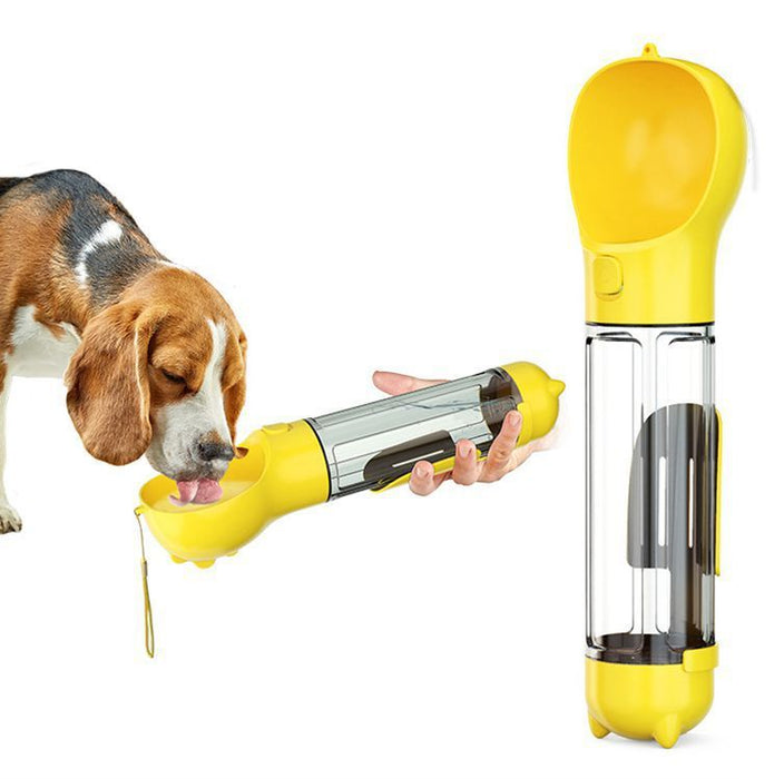 1 Poop Dispenser Puppy Pet Travel Drinking Bowls