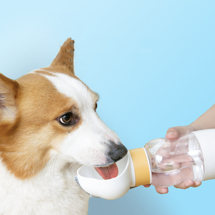 Nueva taza de agua para salir, portátil, para pasear perros, agua potable, suministros para mascotas